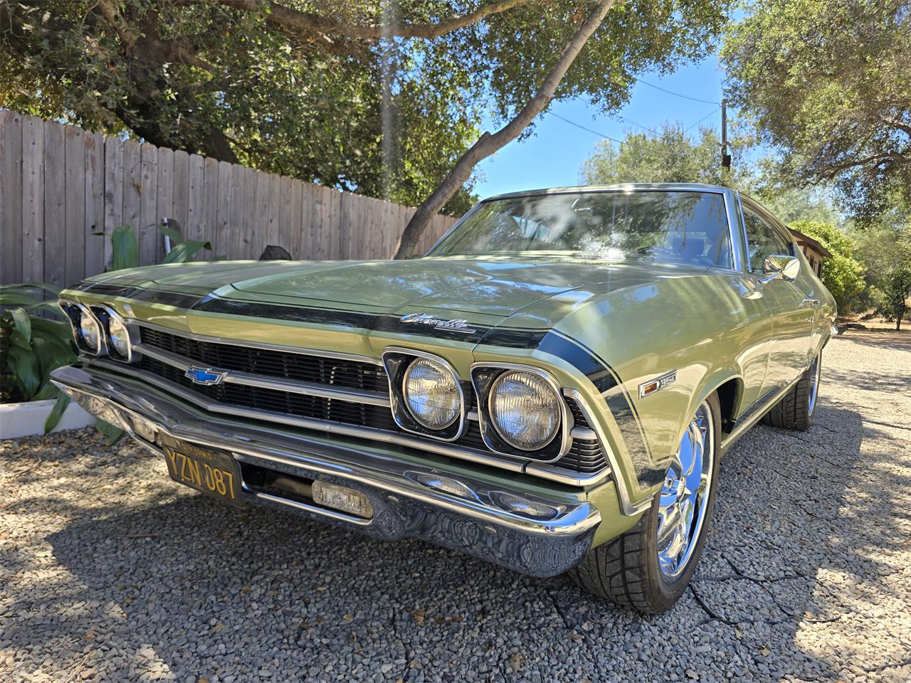 Chevrolet-Chevelle-malibu-1969-Green-Green-1