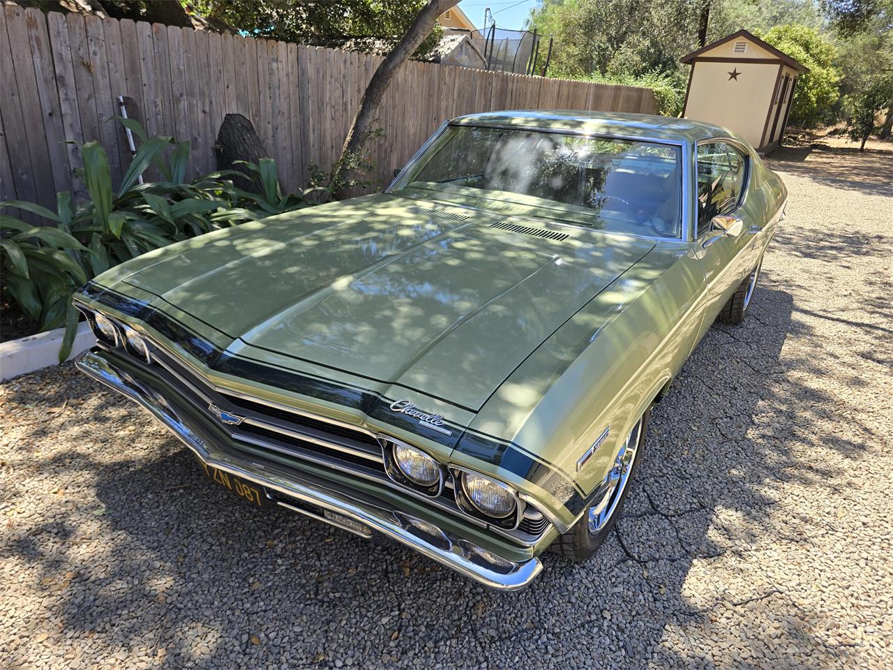 Chevrolet-Chevelle-malibu-1969-Green-Green-2