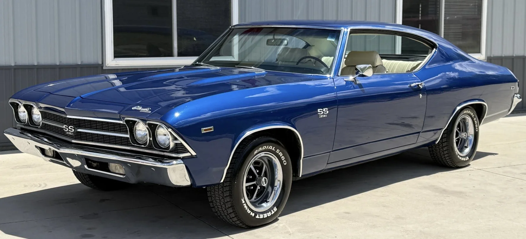 Chevrolet-Chevelle-ss-1969-Blue-White