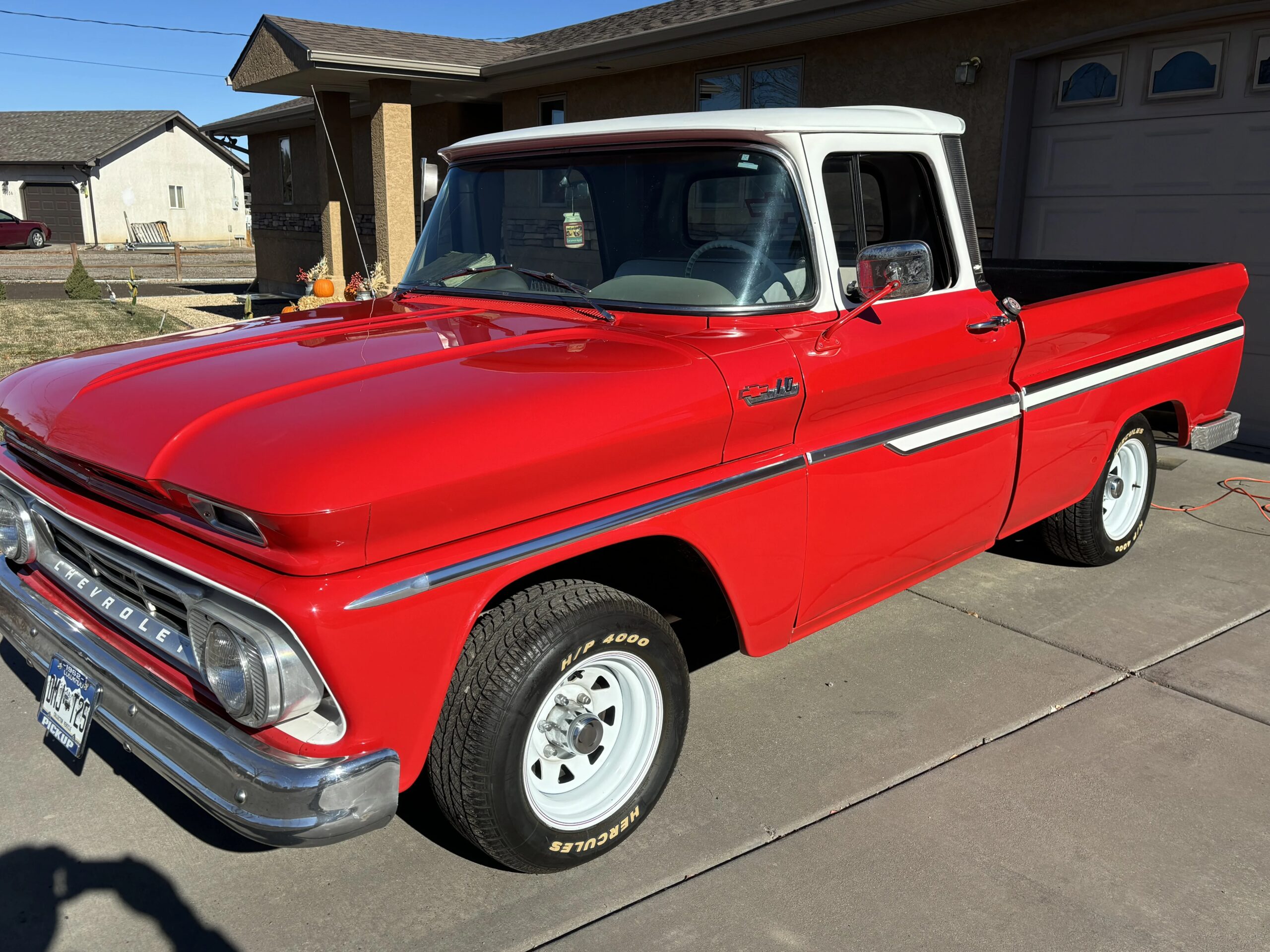 Chevrolet-Ck-truck-1962-Red-White