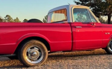 Chevrolet-Ck-truck-2wd-regular-cab-1500-1970-Burgundy-Tan-12