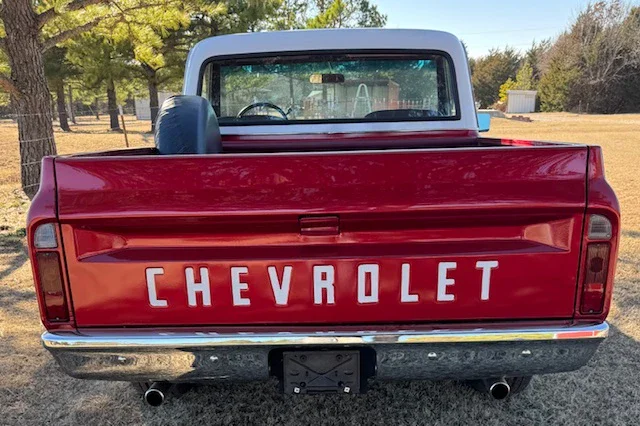 Chevrolet-Ck-truck-2wd-regular-cab-1500-1970-Burgundy-Tan-13