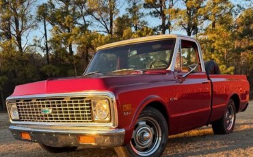 Chevrolet-Ck-truck-2wd-regular-cab-1500-1970-Burgundy-Tan
