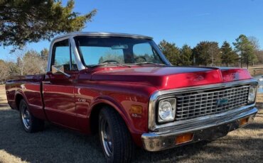 Chevrolet-Ck-truck-2wd-regular-cab-1500-1970-Burgundy-Tan-7