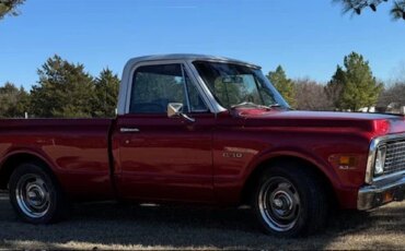 Chevrolet-Ck-truck-2wd-regular-cab-1500-1970-Burgundy-Tan-9