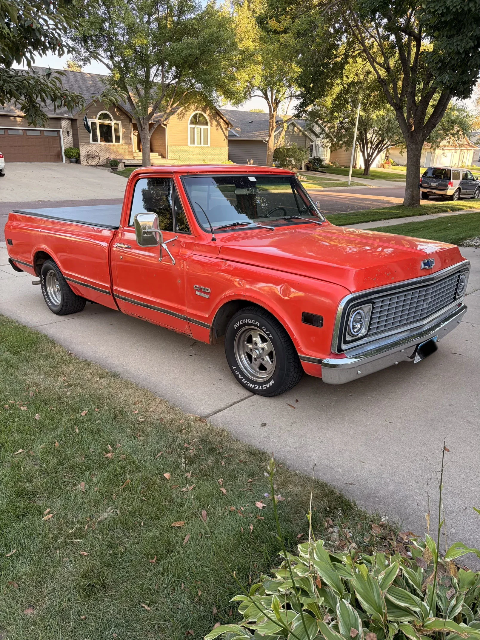 Chevrolet-Ck-truck-2wd-regular-cab-1500-1970-Red-Red