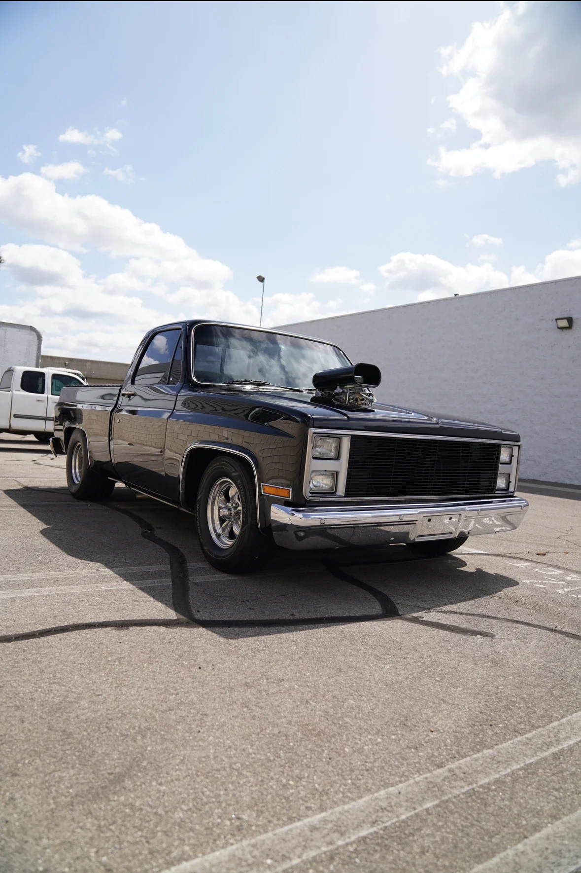 Chevrolet-Ck-truck-2wd-regular-cab-1500-1986-Black-Burgundy-1