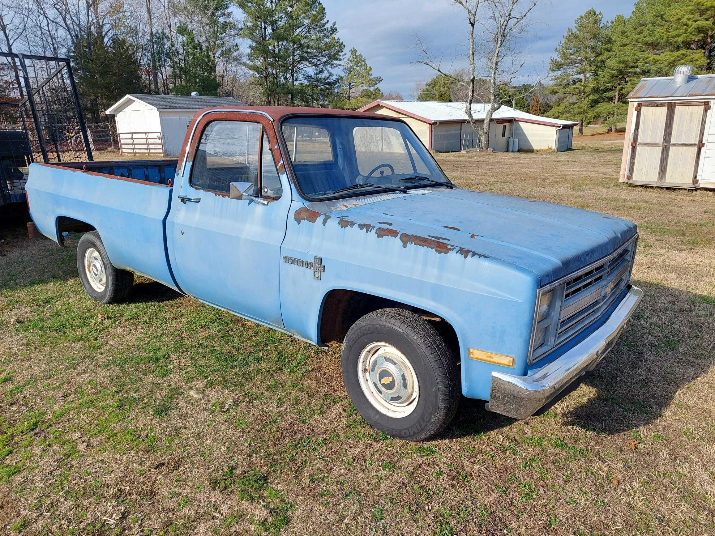 Chevrolet-Ck-truck-2wd-regular-cab-1500-1986-Blue-Blue