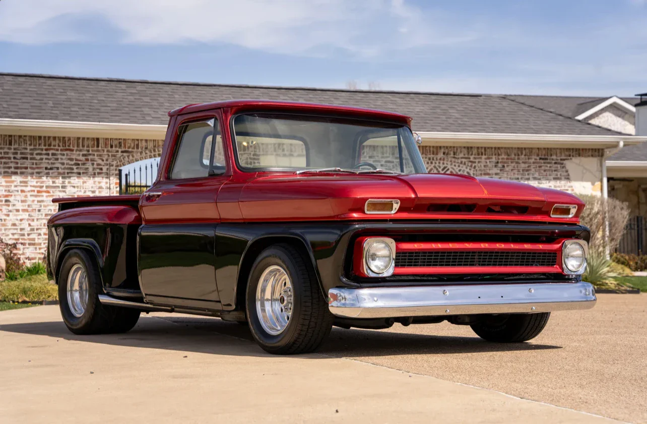Chevrolet-Ck-truck-c10-1964-Black-Beige-11
