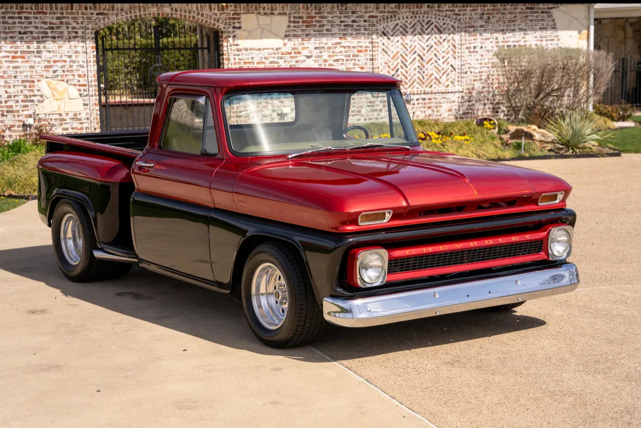 Chevrolet-Ck-truck-c10-1964-Black-Beige-12