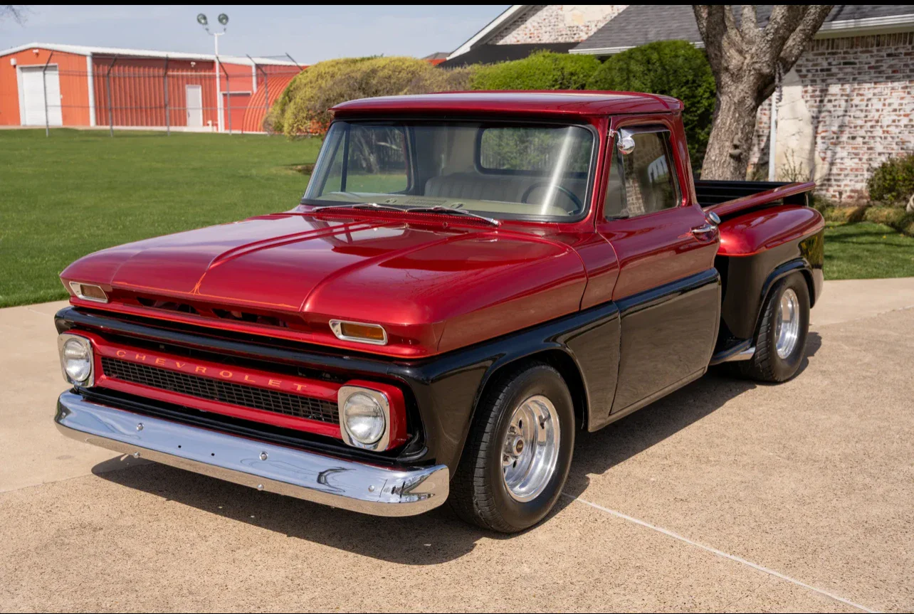 Chevrolet-Ck-truck-c10-1964-Black-Beige-30