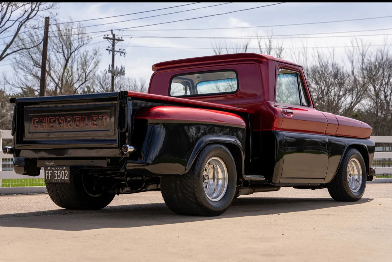 Chevrolet-Ck-truck-c10-1964-Black-Beige-9