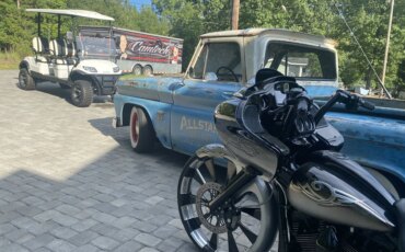 Chevrolet-Ck-truck-c10-1964-Blue-Brown-12