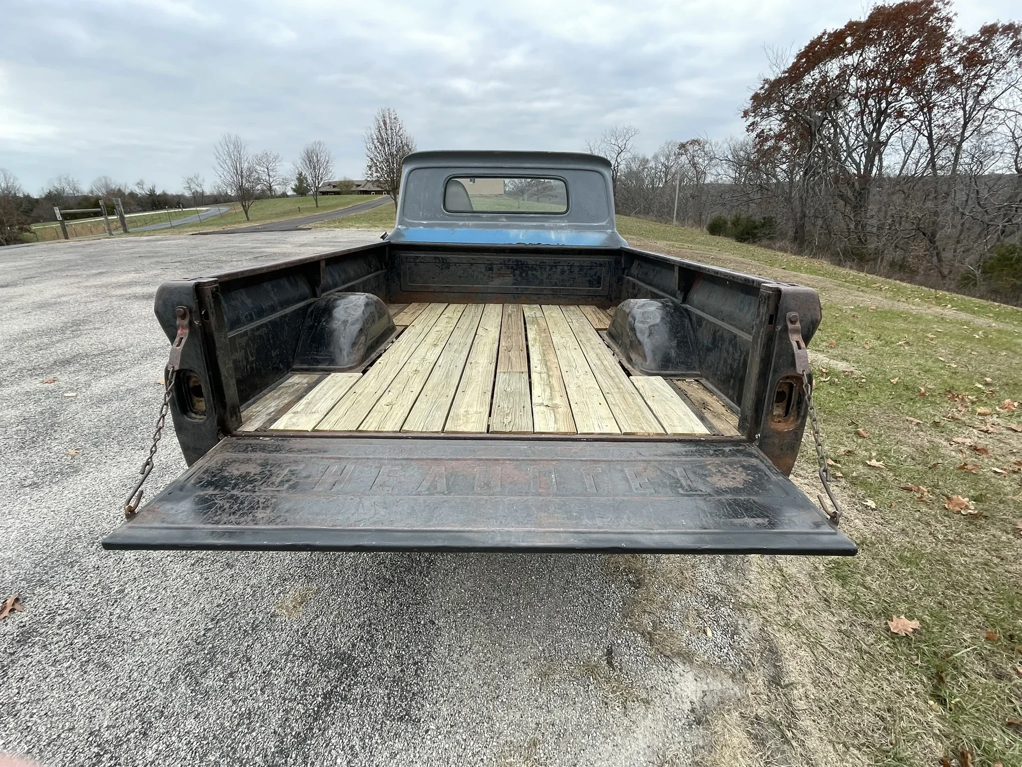 Chevrolet-Ck-truck-c10-1964-Blue-Gold-1