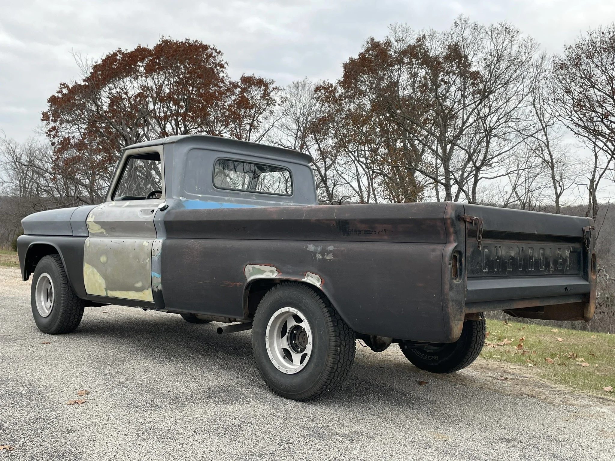 Chevrolet-Ck-truck-c10-1964-Blue-Gold-6