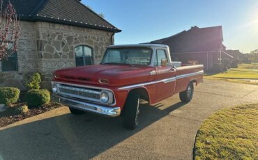 Chevrolet-Ck-truck-c10-1965-Red-Gray