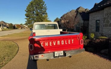 Chevrolet-Ck-truck-c10-1965-Red-Gray-5