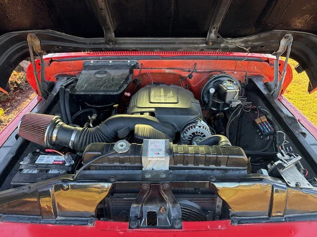Chevrolet-Ck-truck-c10-1965-Red-Gray-7