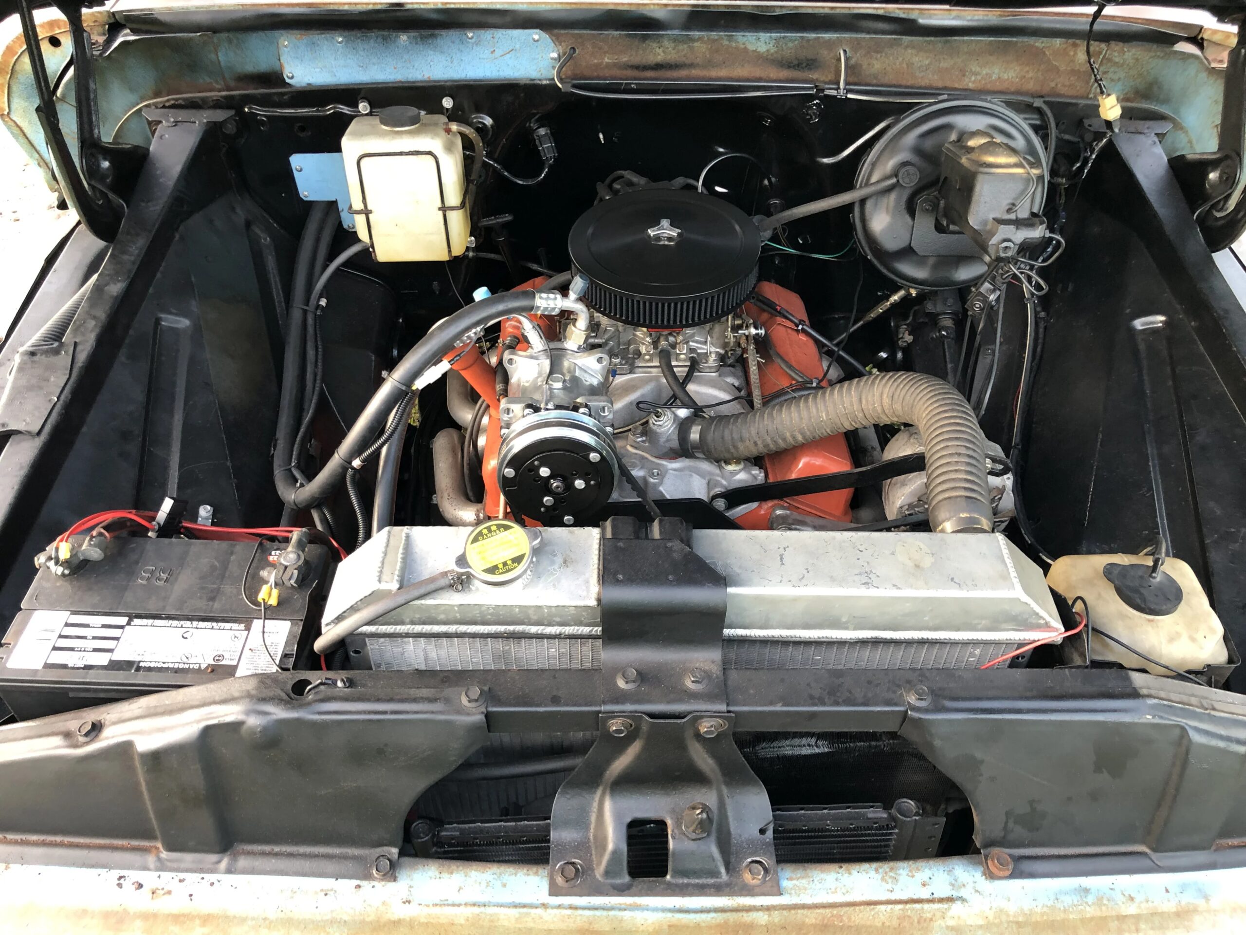 Chevrolet-Ck-truck-c10-1966-Blue-Brown-13