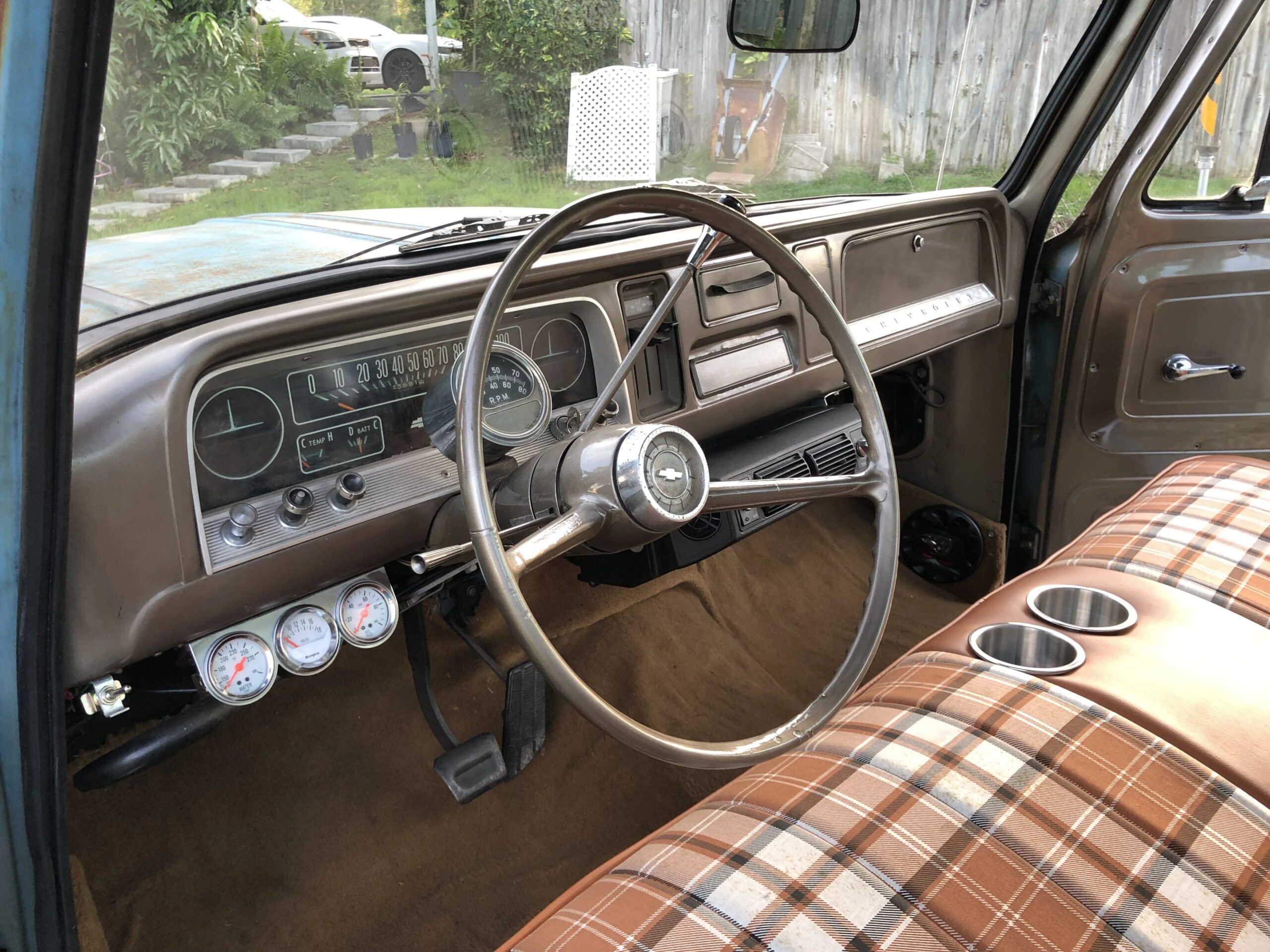 Chevrolet-Ck-truck-c10-1966-Blue-Brown-5