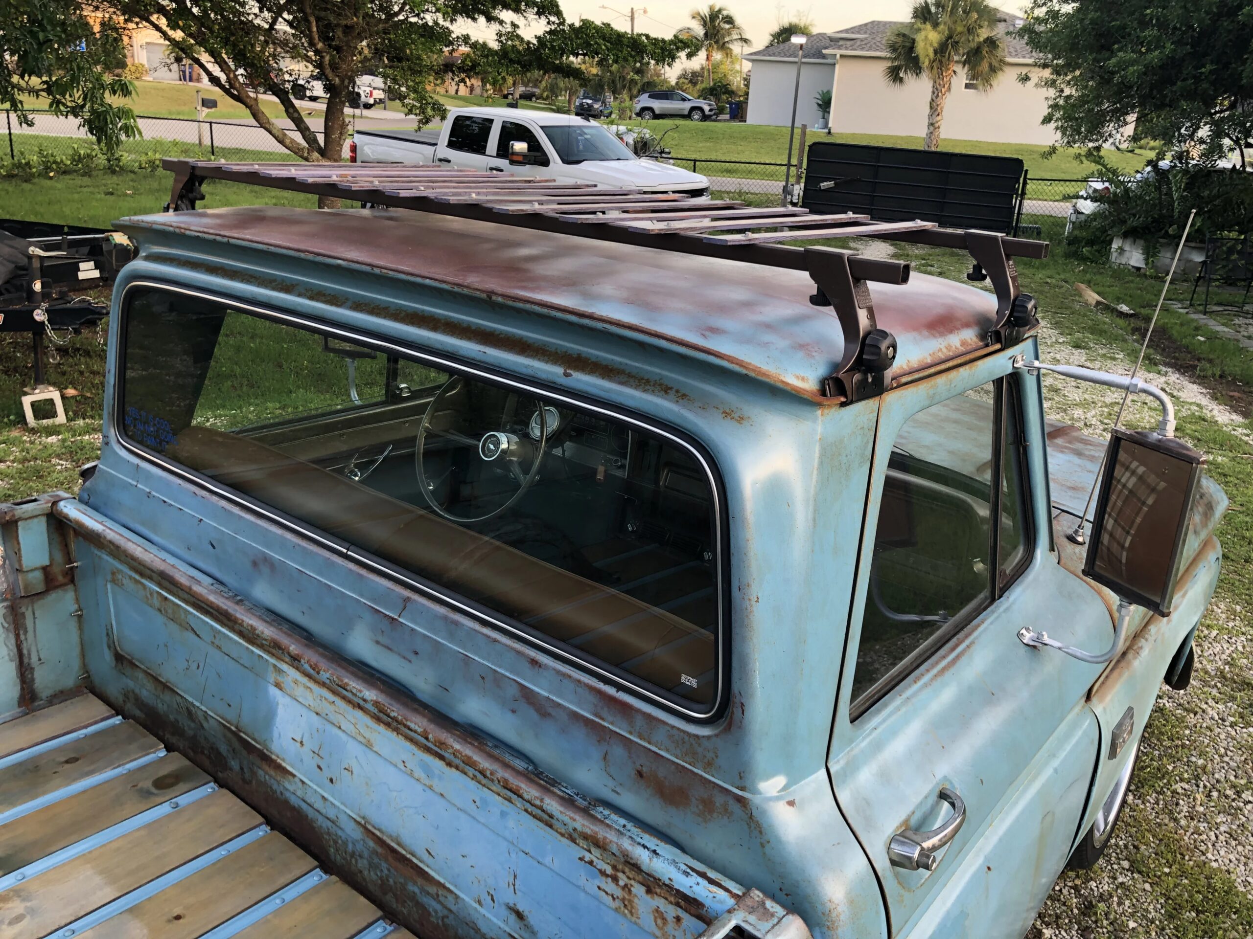 Chevrolet-Ck-truck-c10-1966-Blue-Brown-6