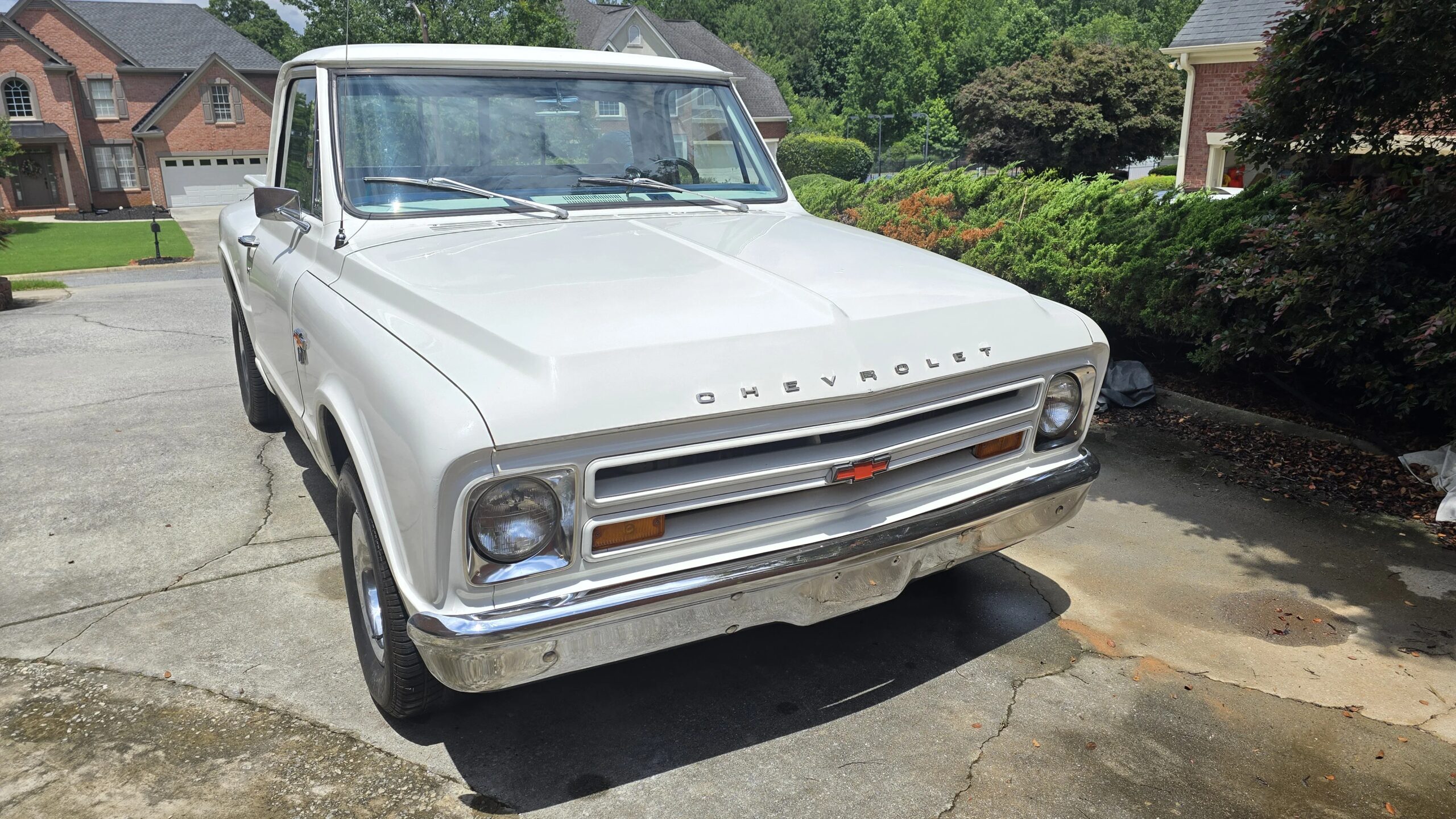 Chevrolet-Ck-truck-c10-1967-White-White