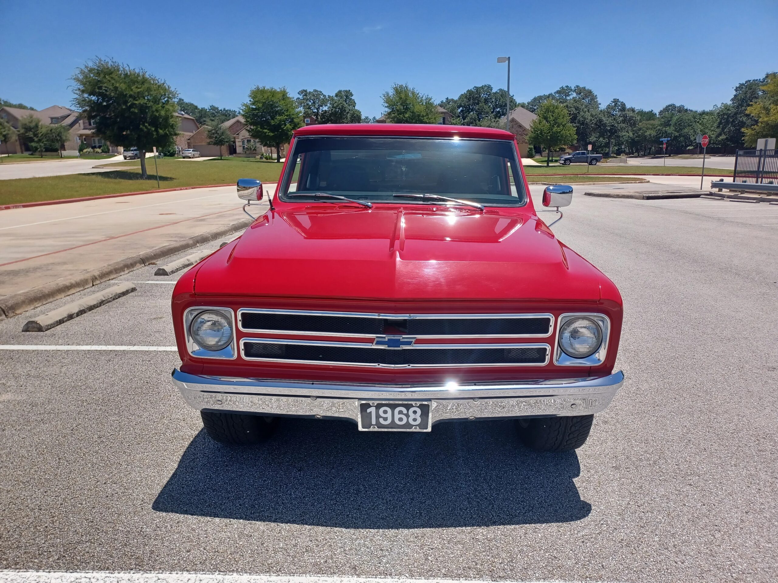 Chevrolet-Ck-truck-c10-1968-Red-Black-13