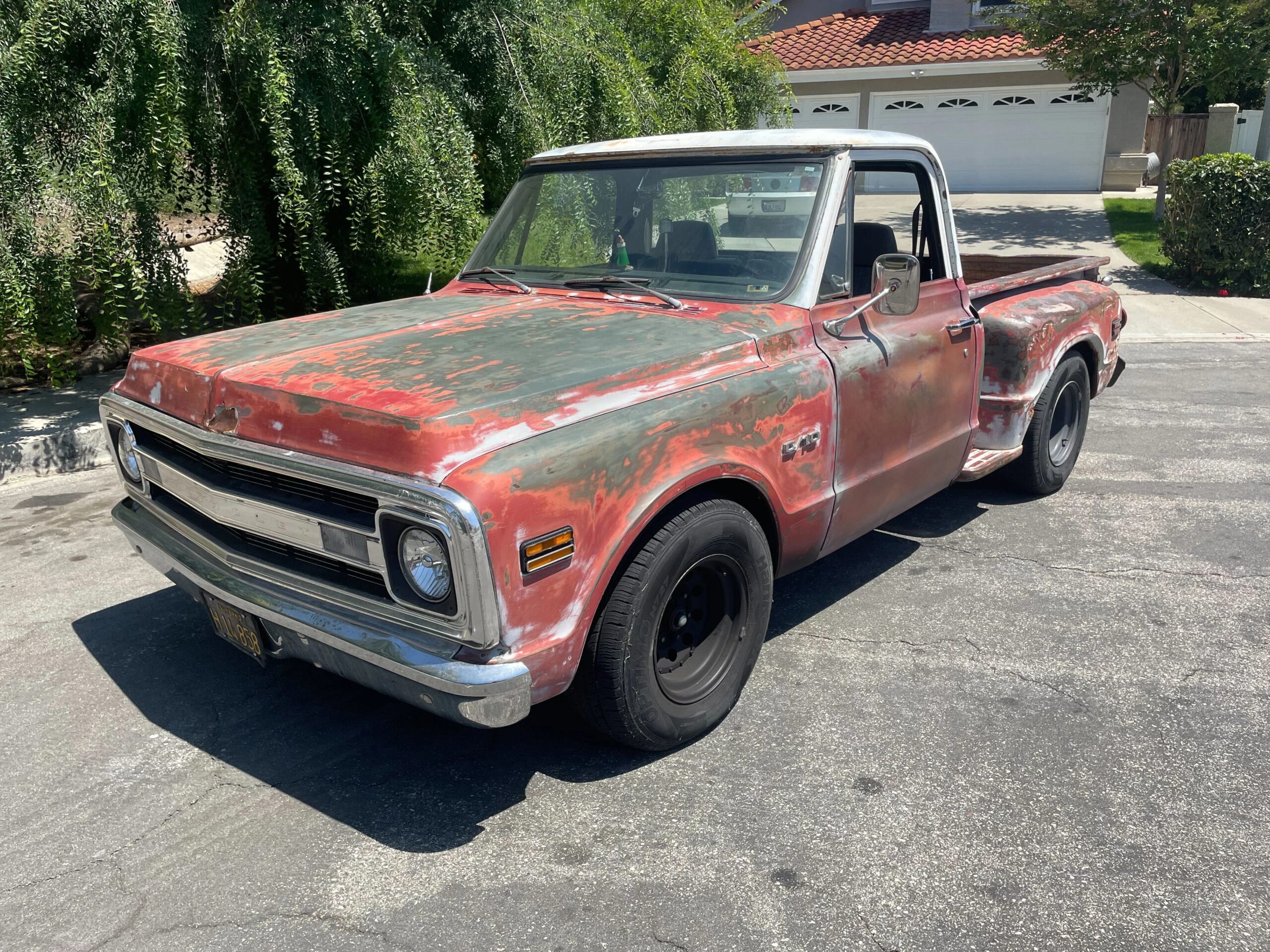 Chevrolet-Ck-truck-c10-1969-Red-Black-5