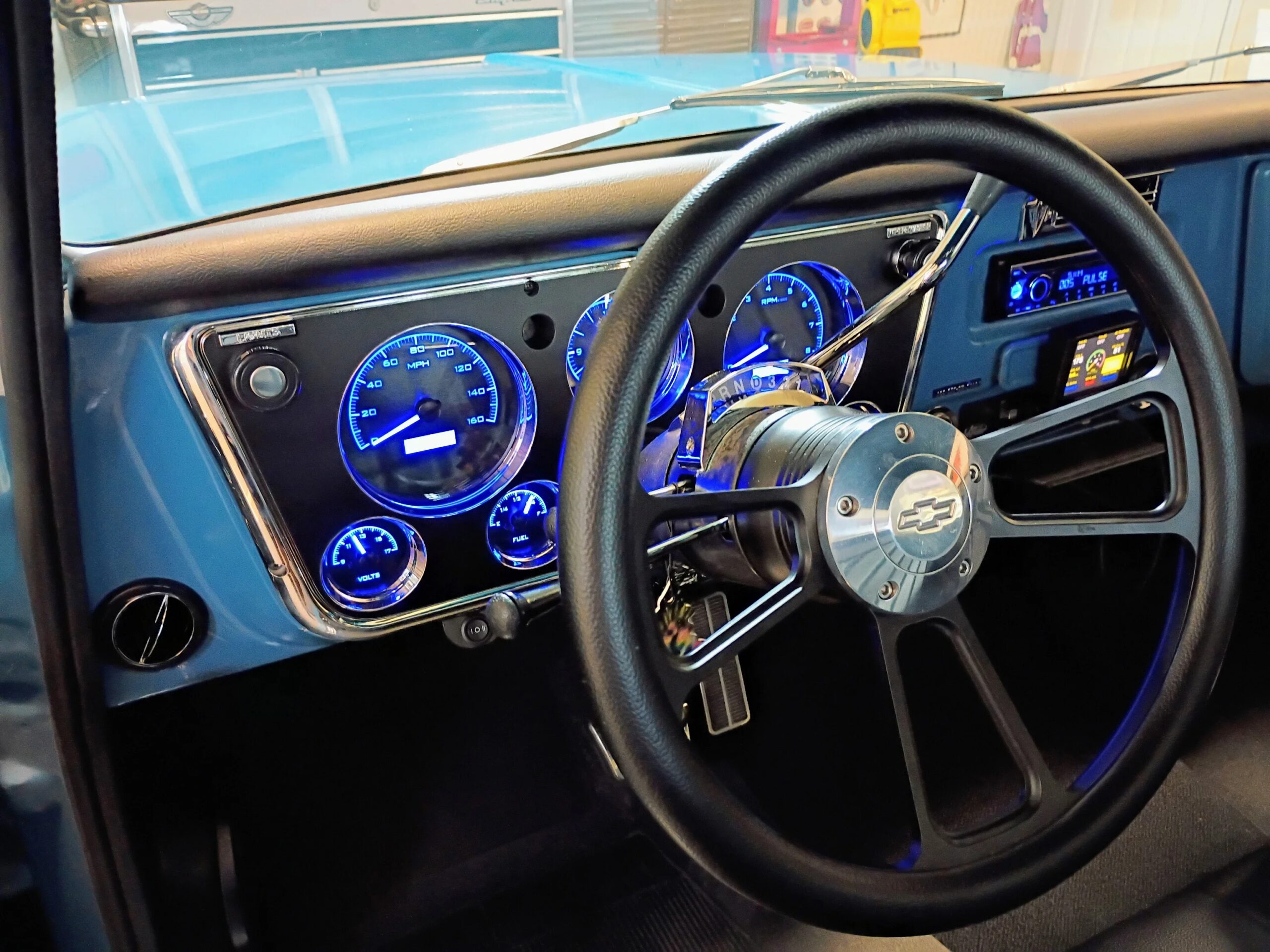 Chevrolet-Ck-truck-c10-1972-Blue-Black-10