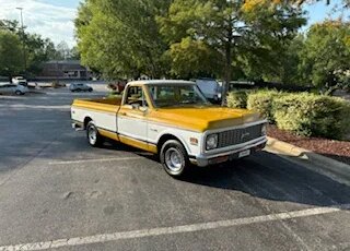 Chevrolet-Ck-truck-c10-1972-Yellow-Brown-11