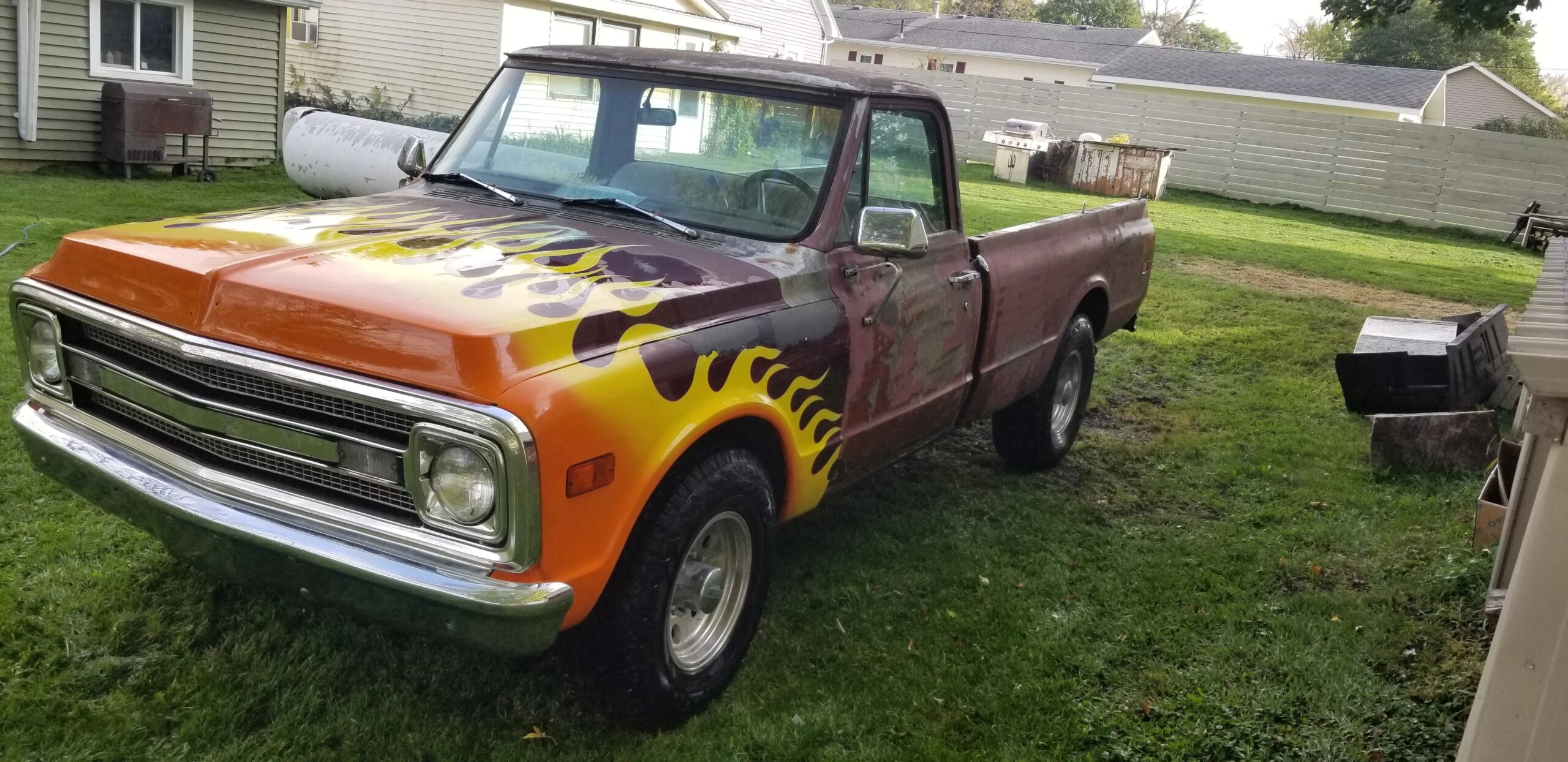 Chevrolet-Ck-truck-c20-1969-Green-Other-1