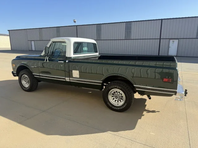 Chevrolet-Ck-truck-c20-1972-Green-Green-7