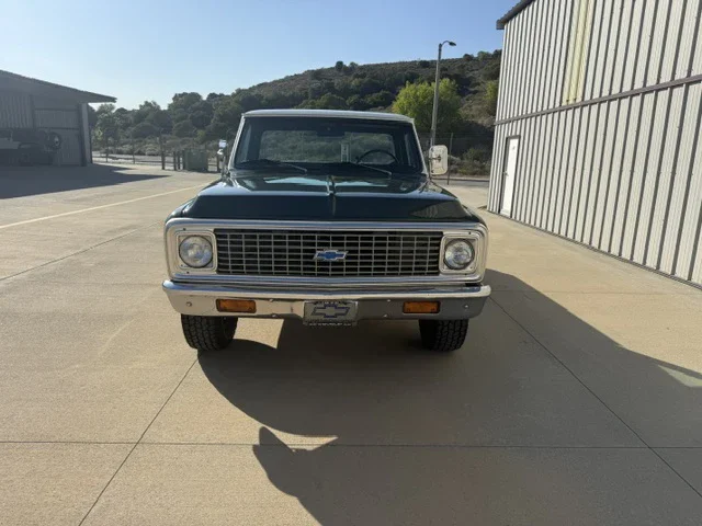 Chevrolet-Ck-truck-c20-1972-Green-Green-9