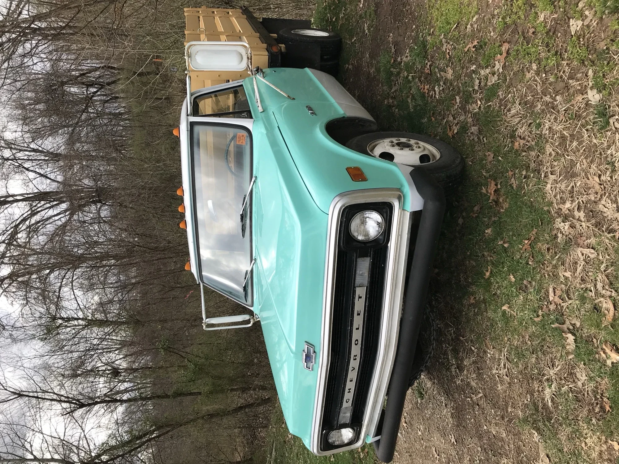 Chevrolet-Ck-truck-c30-1970-Green-Green-1