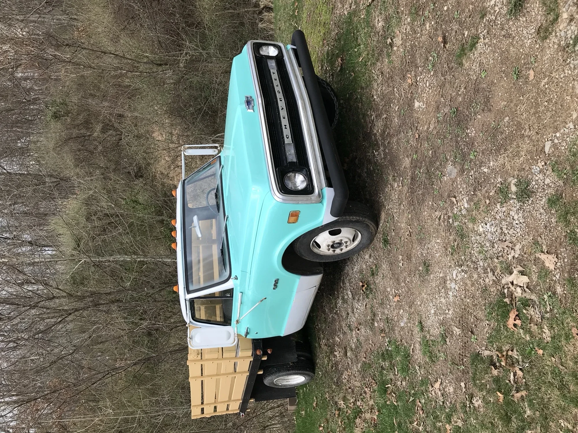 Chevrolet-Ck-truck-c30-1970-Green-Green