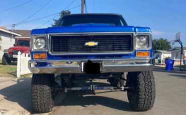 Chevrolet-Ck-truck-cheyenne-1973-Blue-Black-1