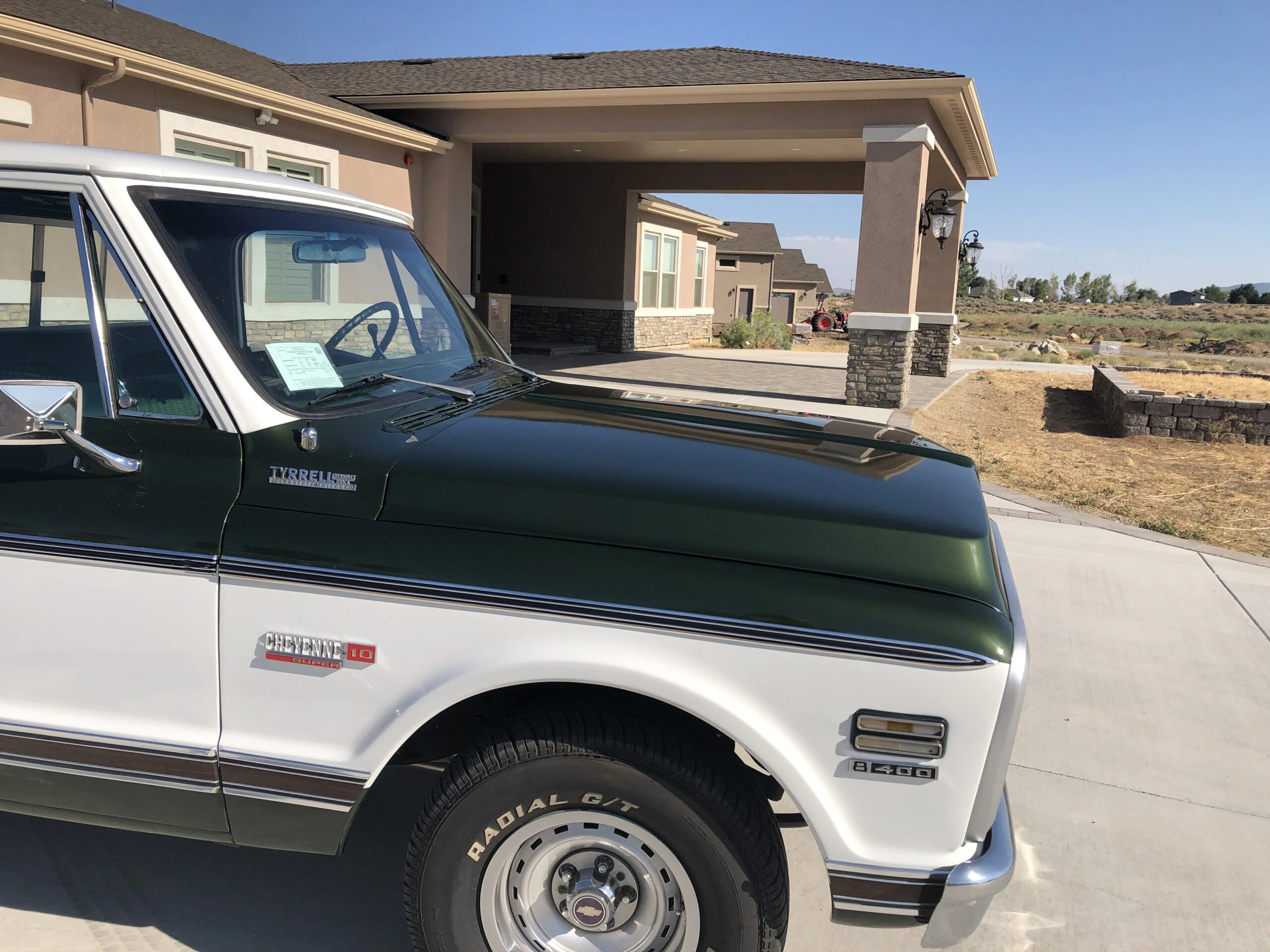 Chevrolet-Ck-truck-cheyenne-super-1972-Green-Green-15