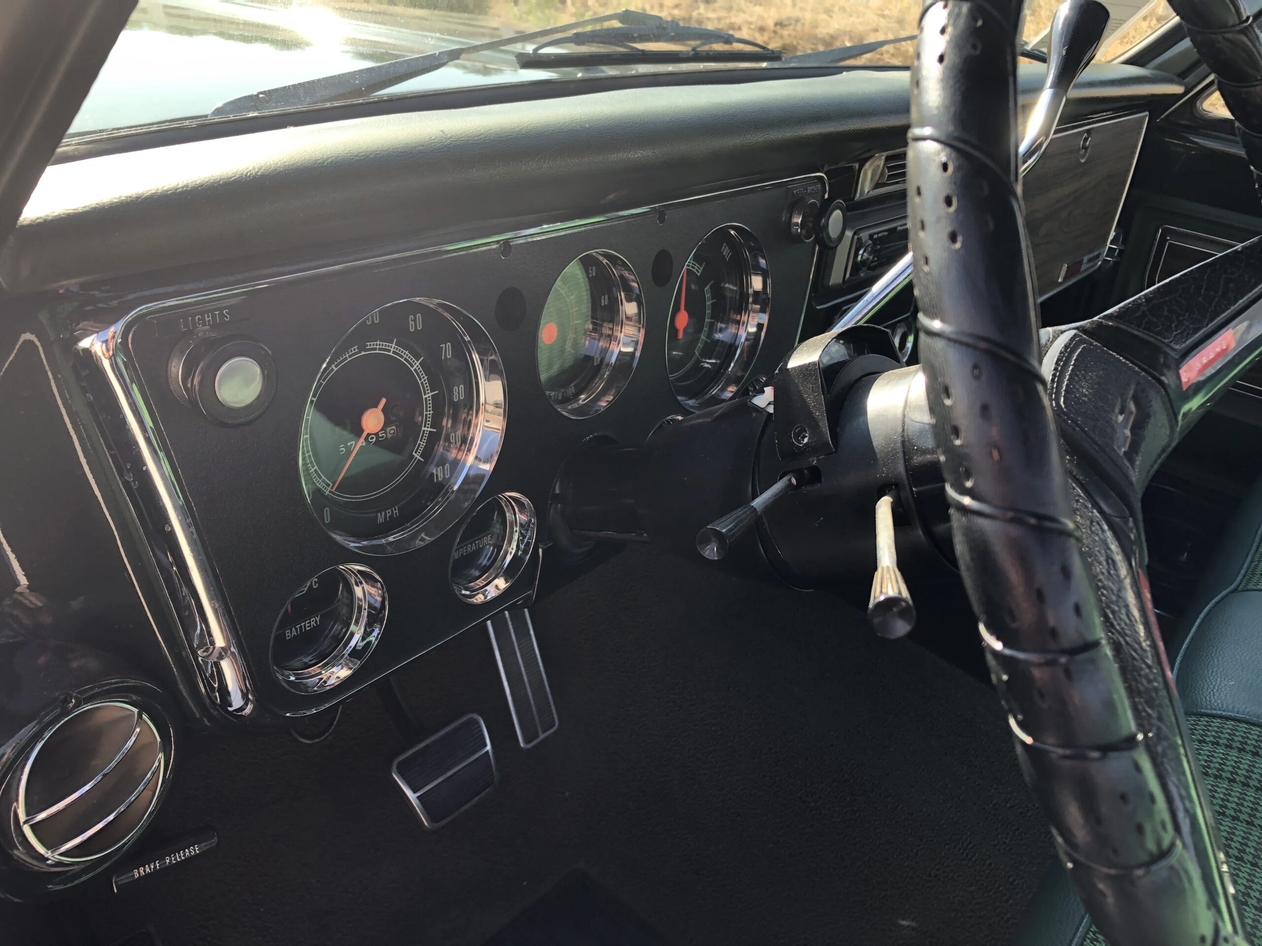 Chevrolet-Ck-truck-cheyenne-super-1972-Green-Green-19