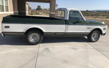 Chevrolet-Ck-truck-cheyenne-super-1972-Green-Green-2