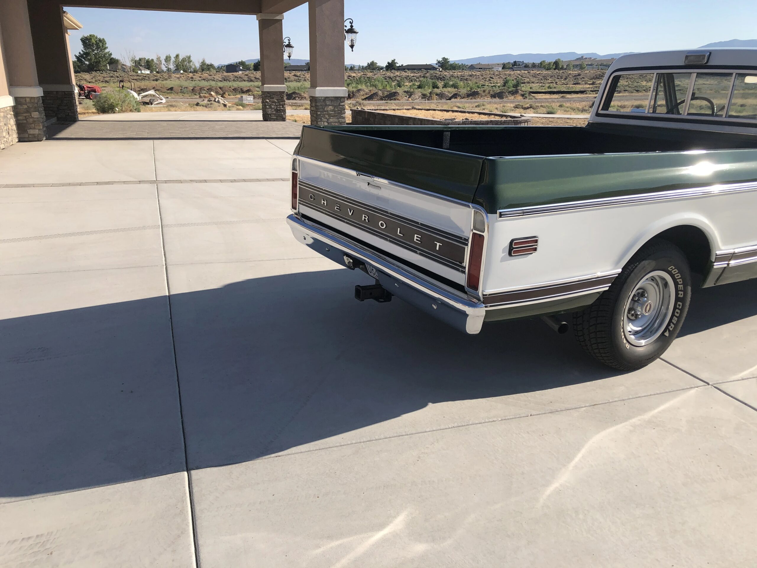 Chevrolet-Ck-truck-cheyenne-super-1972-Green-Green-7