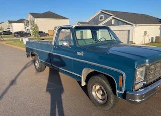 Chevrolet-Ck-truck-custom-deluxe-1979-Blue-Blue-6