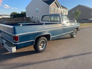 Chevrolet-Ck-truck-custom-deluxe-1979-Blue-Blue-7