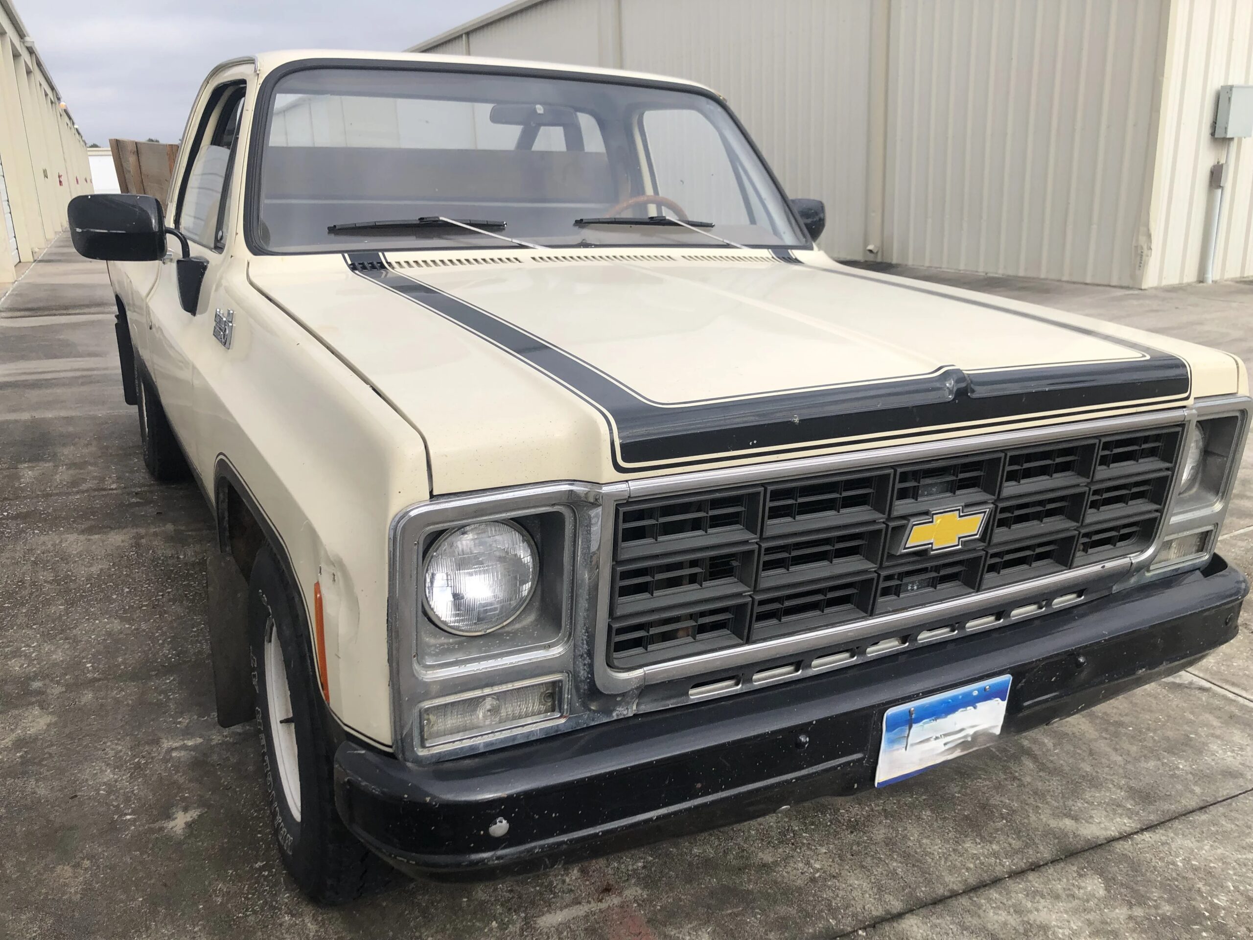 Chevrolet-Ck-truck-custom-deluxe-1979-Tan-Brown-2