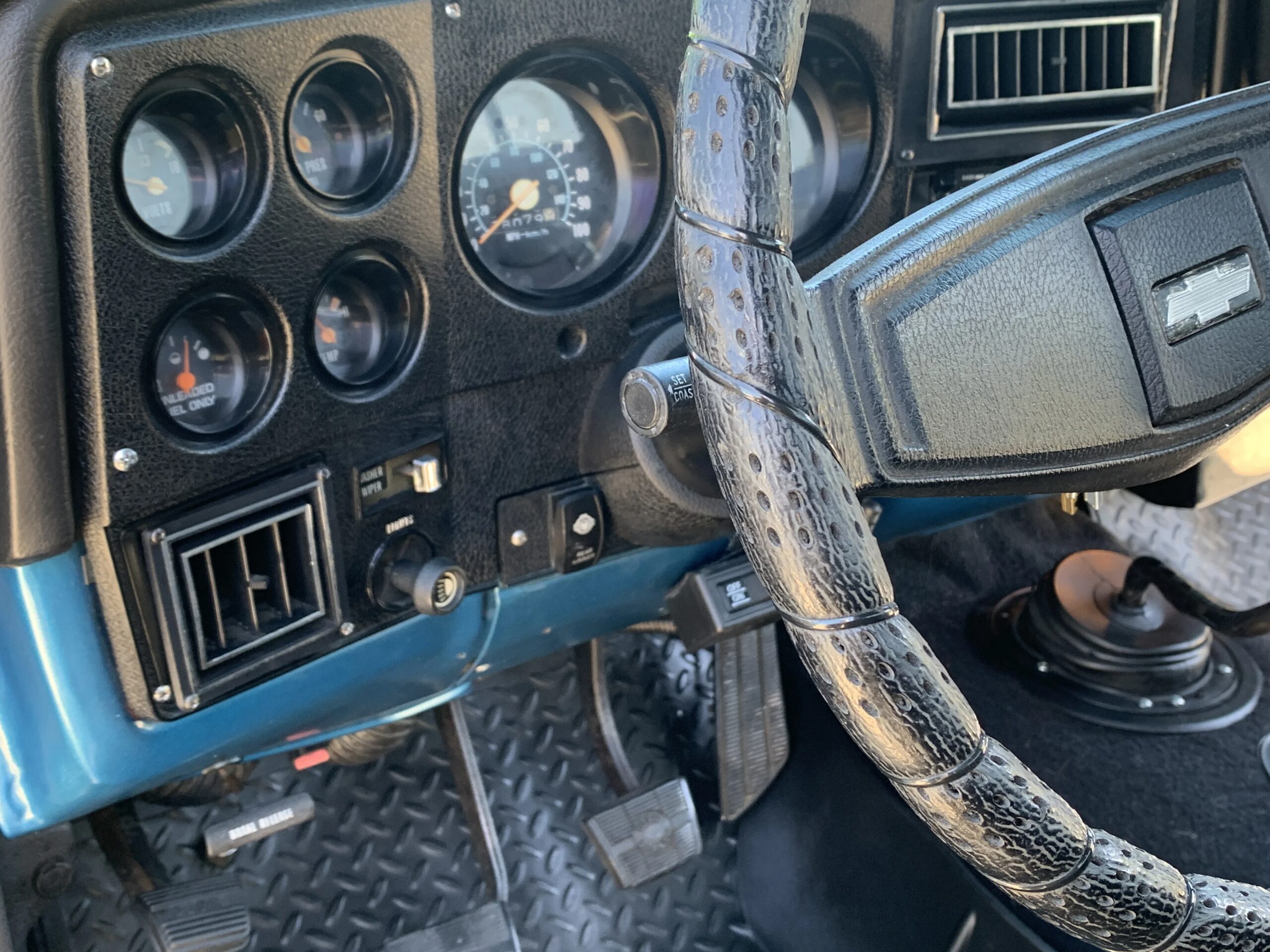 Chevrolet-Ck-truck-k10-1975-Blue-Blue-26