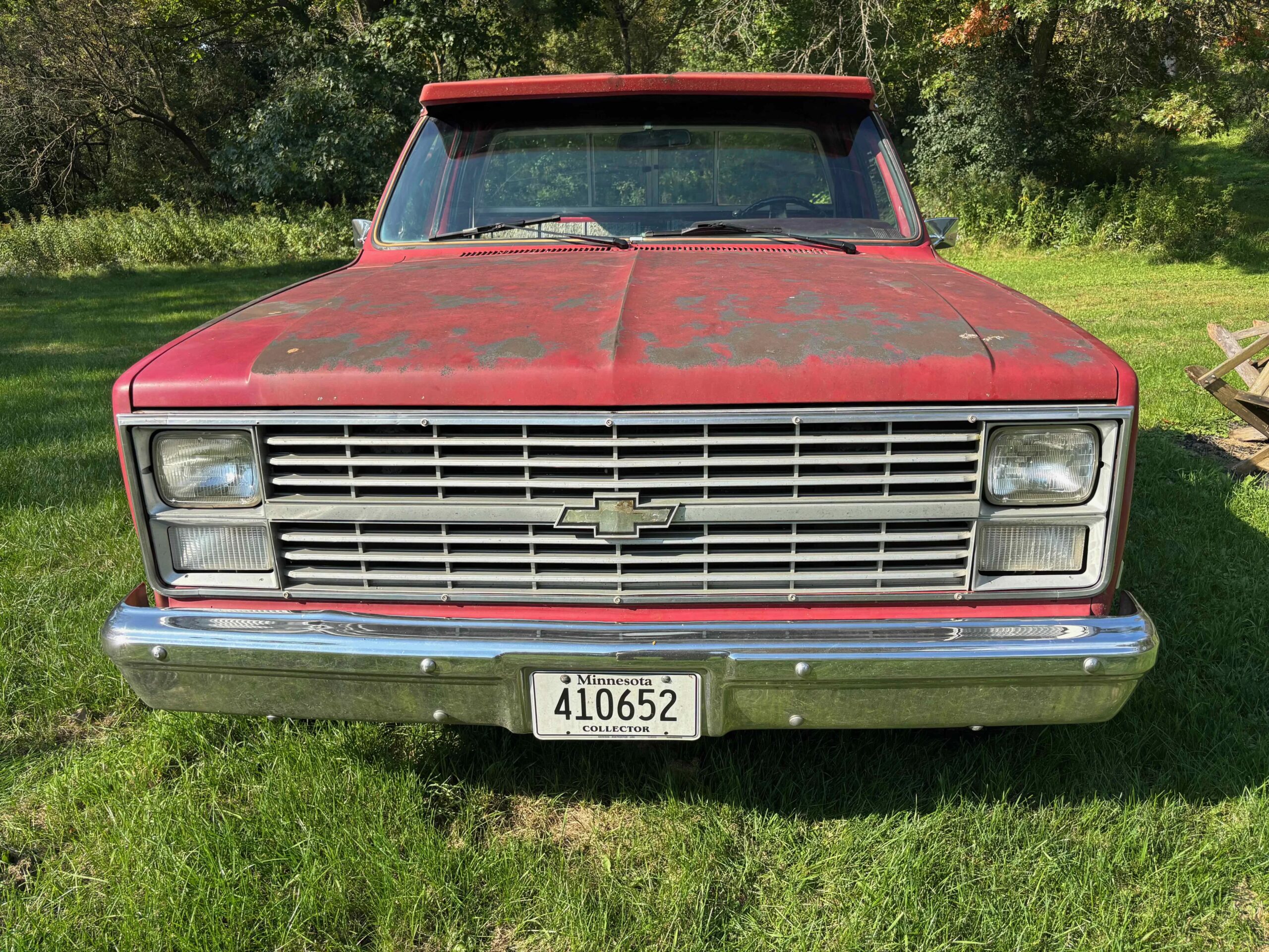 Chevrolet-Ck-truck-scottsdale-1984-Red-Red-2