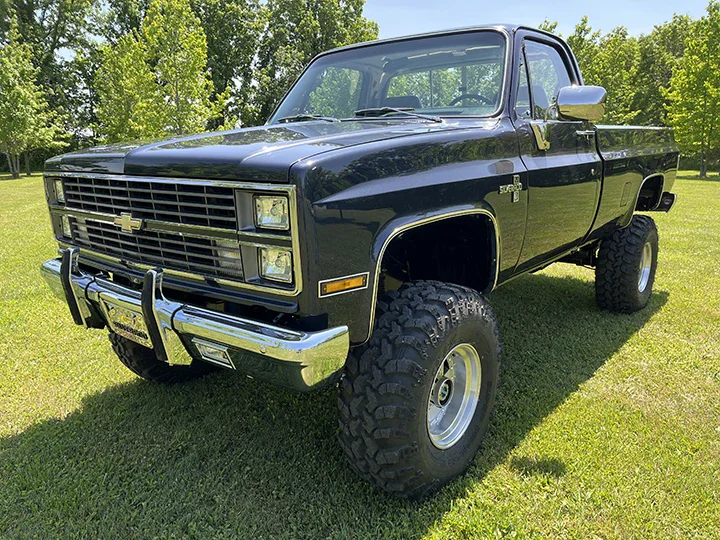 Chevrolet-Ck-truck-silverado-1983-Blue-Blue-27
