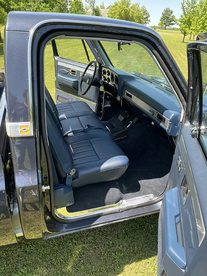 Chevrolet-Ck-truck-silverado-1983-Blue-Blue-9