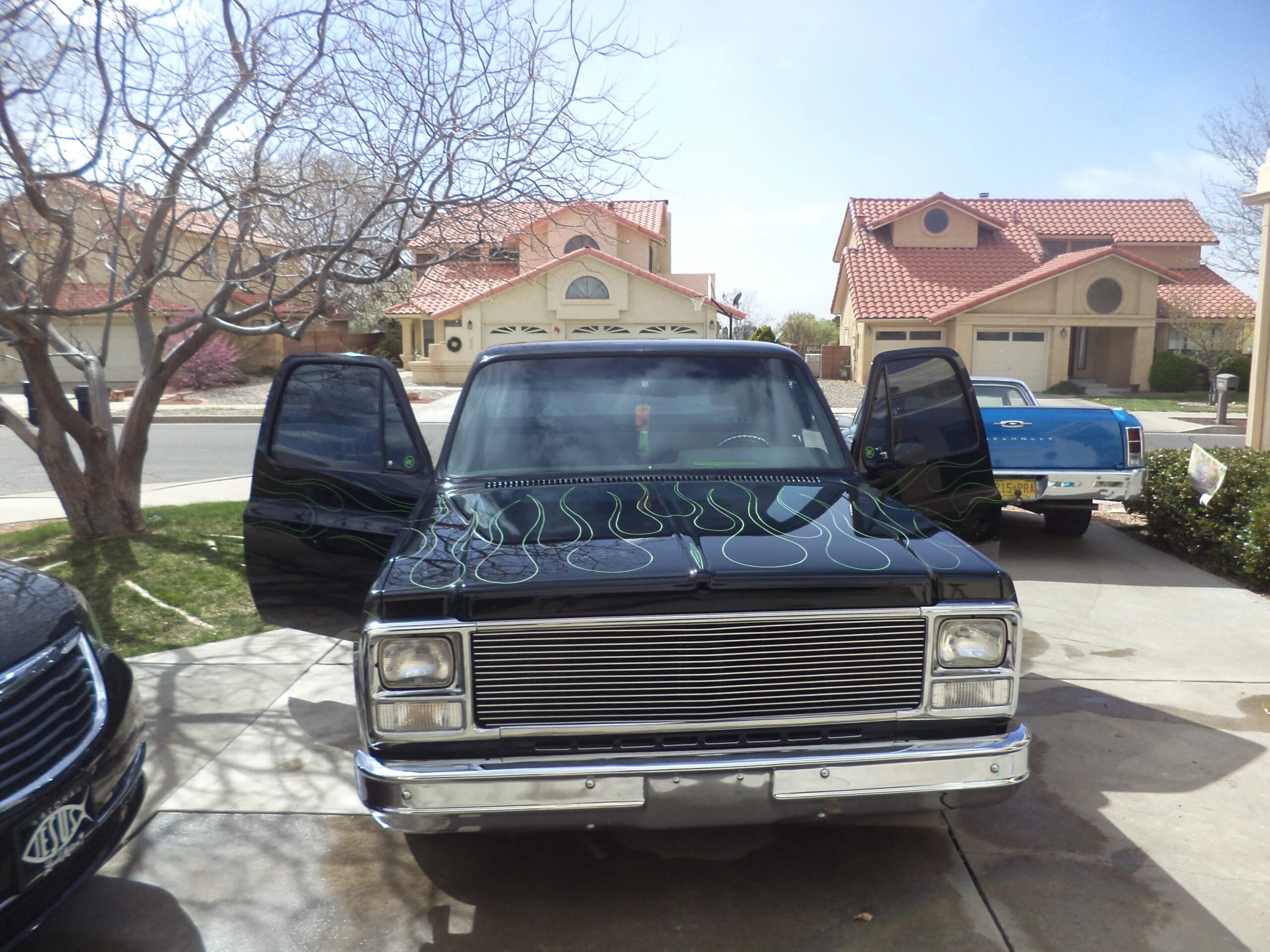 Chevrolet-Ck-trucks-1974-Black-Gray-37