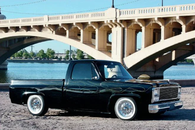 Chevrolet-Ck-trucks-1974-Black-Gray