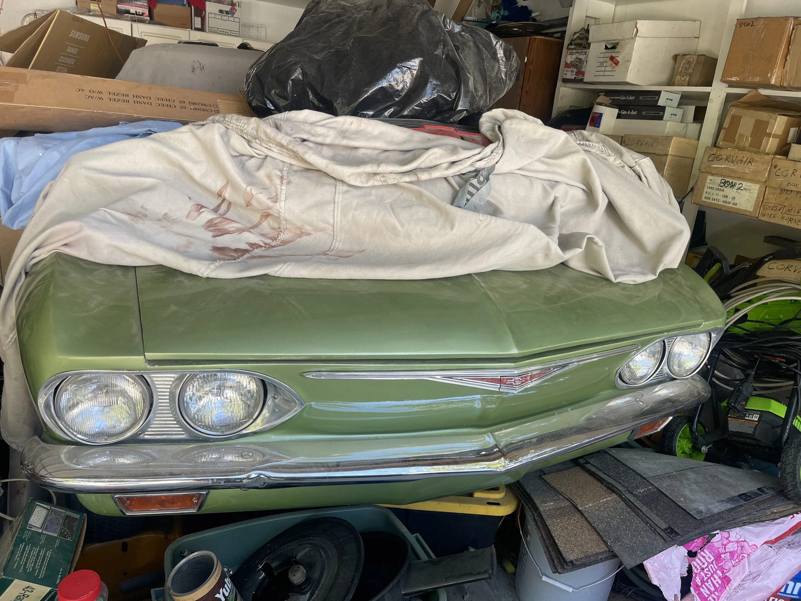 Chevrolet-Corvair-greenbrier-1965-Green-Black
